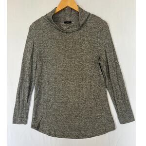 Talbots Metallic Sparkle Sweater Womens Size Medium Petite Lightweight Holiday